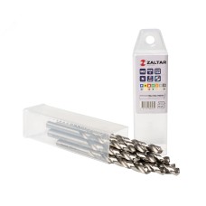 Сверло по металлу, индустриальное, DIN 338, HSS-G, Тип N, 5xD, 6,50 мм, (1 комплект-10 шт)