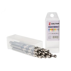 Сверло по металлу, индустриальное, DIN 338, HSS-G, Тип N, 5xD, 7,50 мм, (1 комплект-10 шт)