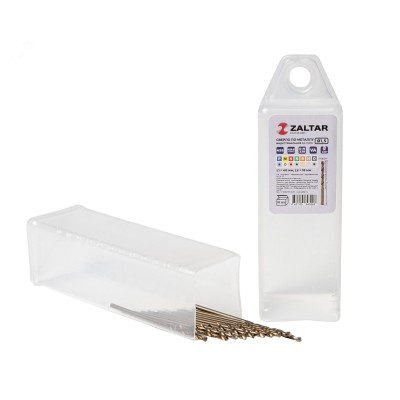 Сверло по металлу, индустриальное, DIN 338, HSS-E Co5, Тип VA, 5xD, 1,50 мм, (1 комплект-10 шт)