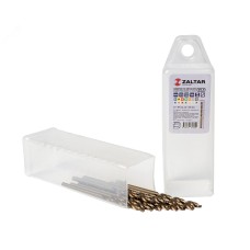 Сверло по металлу, индустриальное, DIN 338, HSS-E Co5, Тип VA, 5xD, 2,50 мм, (1 комплект-10 шт)