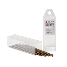 Сверло по металлу, индустриальное, DIN 338, HSS-E Co5, Тип VA, 5xD, 3,50 мм, (1 комплект-10 шт)