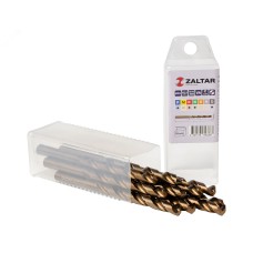 Сверло по металлу, индустриальное, DIN 338, HSS-E Co5, Тип VA, 5xD, 8,00 мм, (1 комплект-10 шт)