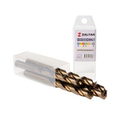 Сверло по металлу, индустриальное, DIN 338, HSS-E Co5, Тип VA, 5xD, 12,50 мм, (1 комплект-5 шт)