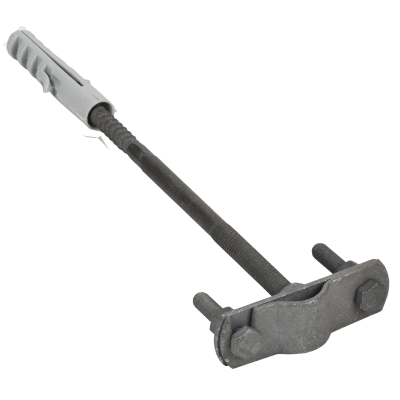 Держатель молниеприемника D=16-20мм L=100мм оцинкованная сталь TD IEK