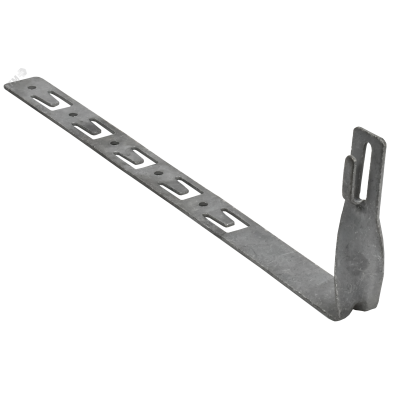 Держатель проводника круглого 6-8мм черепичная кровля скрученный L=330мм оцинкованная cталь TD IEK