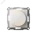ATLASDESIGN СВЕТОРЕГУЛЯТОР (диммер) повор-нажим, LED, RC, 400Вт, мех., ЖЕМЧУГ