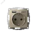 ATLASDESIGN РОЗЕТКА 16А c 2 USB A+C, 5В/2,4А/3,0А, 2х5В/1,5А, механизм, ШАМПАНЬ
